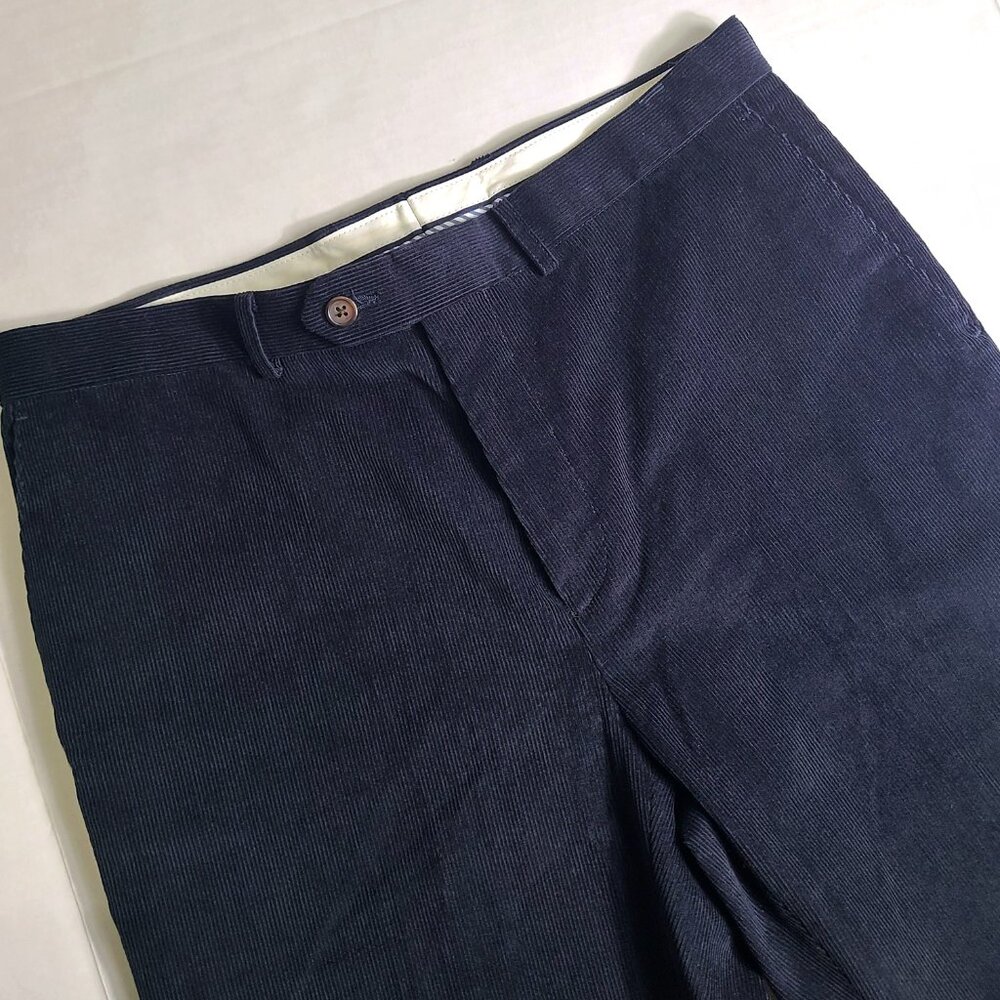 Lauren Ralph Lauren Fine Wale Corduroy Pants Mens 33W x 32L Navy